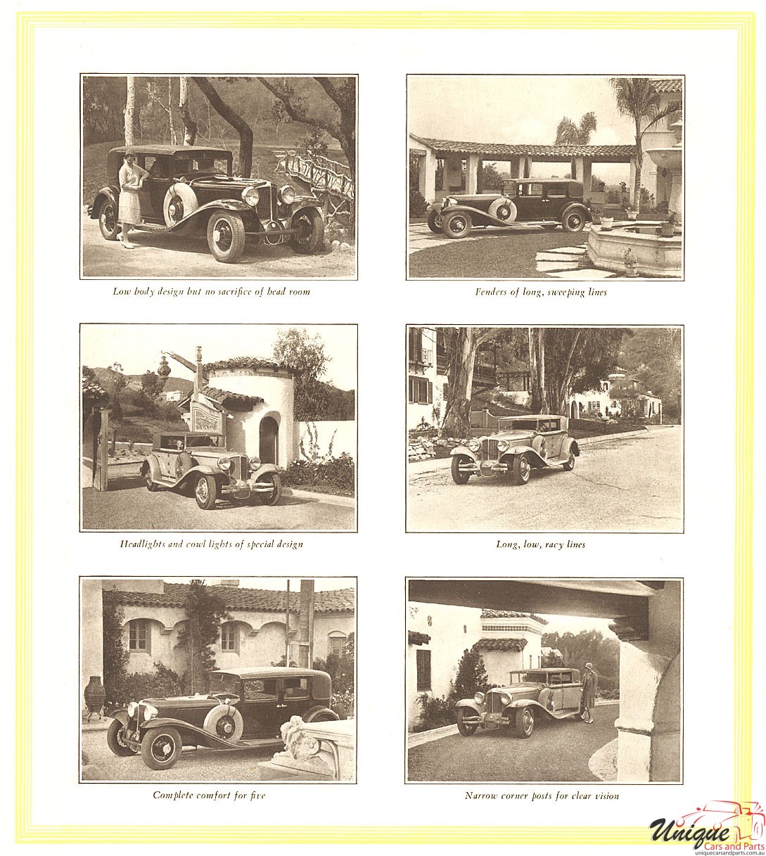 1929 Cord Catalogue Page 12